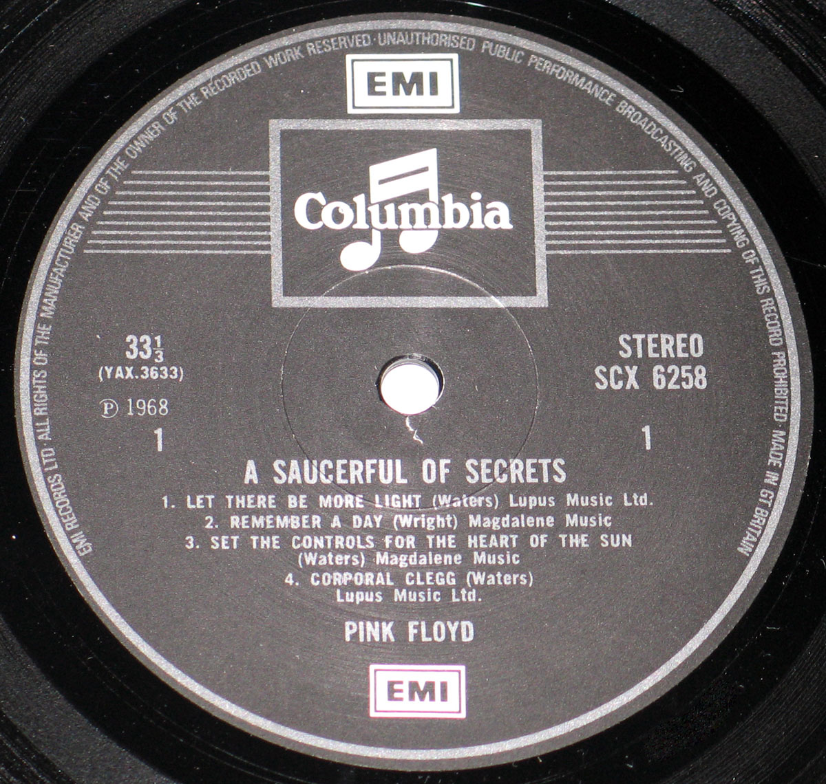 High Resolution Photo #5 PINK FLOYD Saucerful Secrets UK 